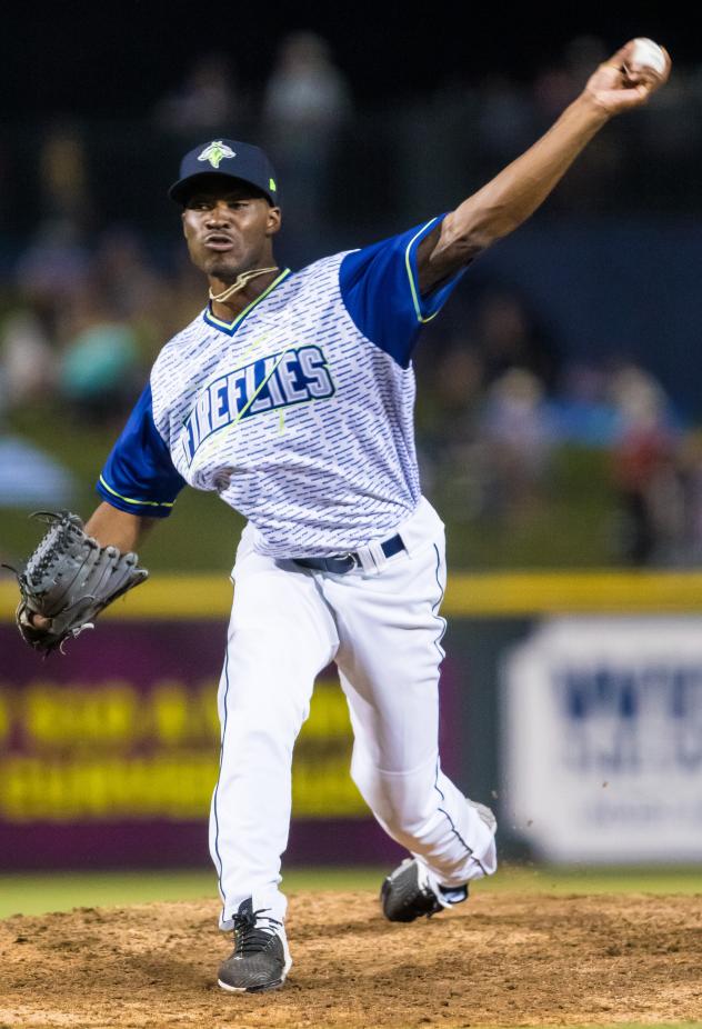 Columbia Fireflies pitcher Marlin Willis