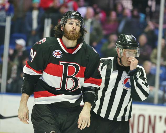 Belleville Senators defenseman Jonathan Aspirot