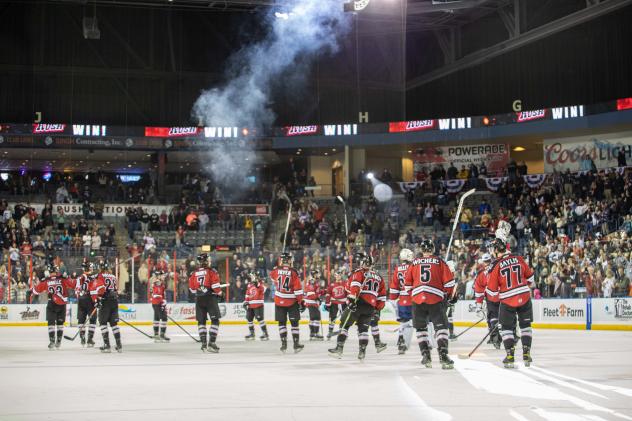 Rapid City Rush salute their fans