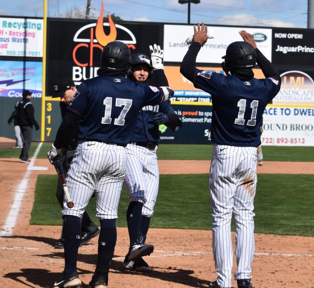 Somerset Patriots welcome Anthony Volpe after his grand slam