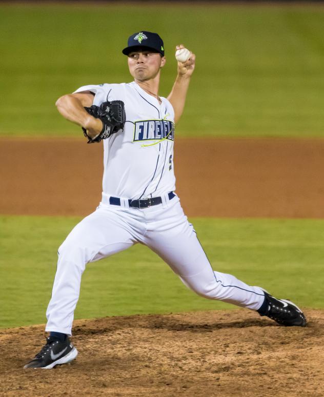Columbia Fireflies pitcher Rylan Kaufman