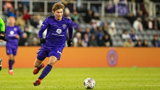Louisville City FC forward Wilson Harris