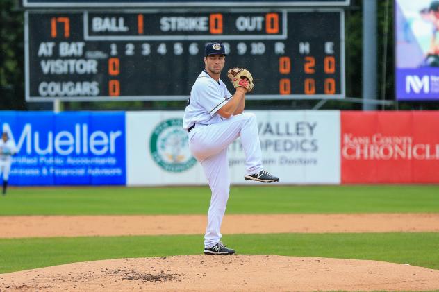 Kane County Cougars pitcher Koby Bishop