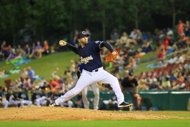 Kane County Cougars pitcher Ryan Richardson