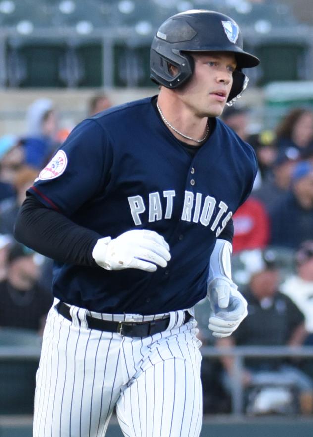 Josh Breaux of the Somerset Patriots