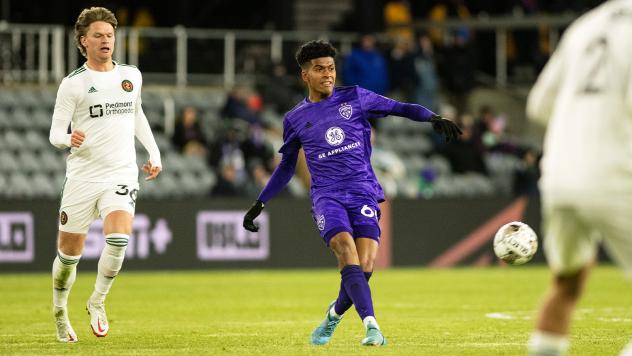 Louisville City FC defender Josh Wynder