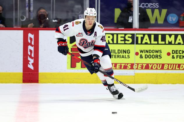Regina Pats defenceman Ryker Evans