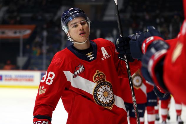 Regina Pats forward Connor Bedard