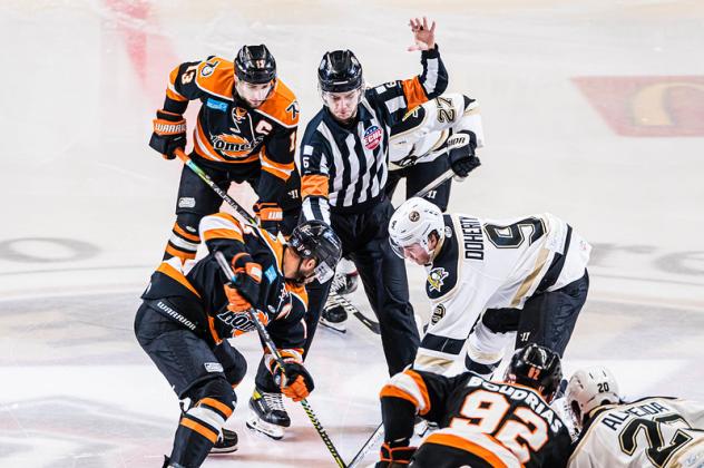 Wheeling Nailers vs. the Fort Wayne Komets