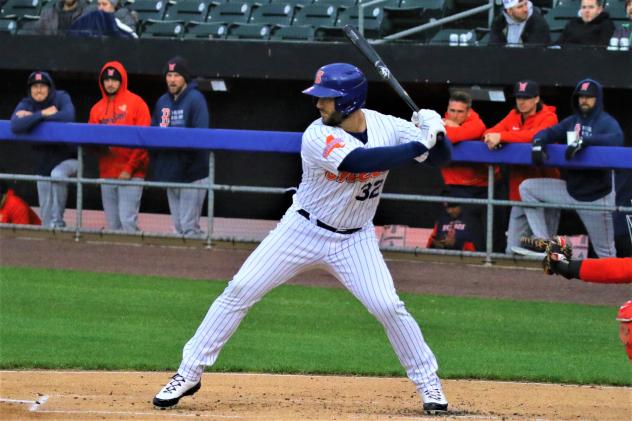 Daniel Palka had a home run, double, single, and five RBIs for the Syracuse Mets in a 10-8 win on Thursday night