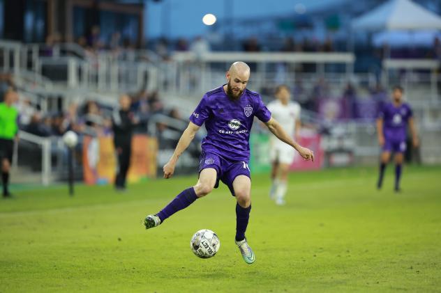 Louisville City FC forward Brian Ownby