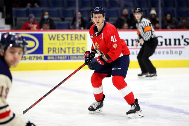 Regina Pats defenceman Ryker Evans