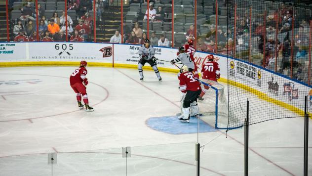 Allen Americans battle the Rapid City Rush