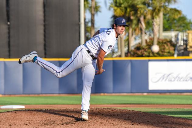 Pensacola Blue Wahoos pitcher Zach McCambley