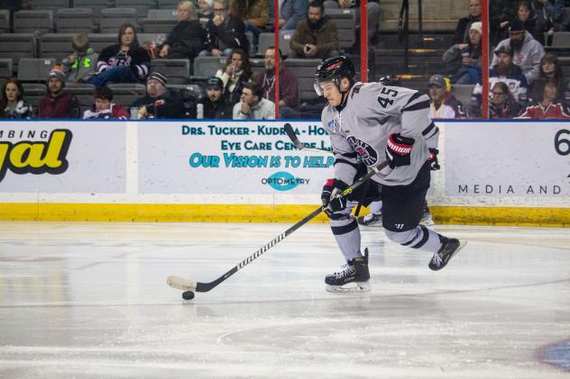 Rapid City Rush forward Colton Leiter