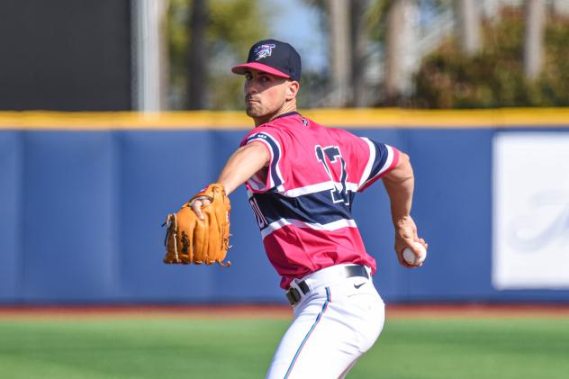 Pensacola Blue Wahoos pitcher Bryan Hoeing