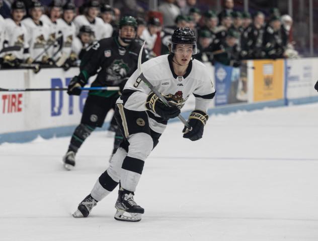 Muskegon Lumberjacks forward Joey Larson