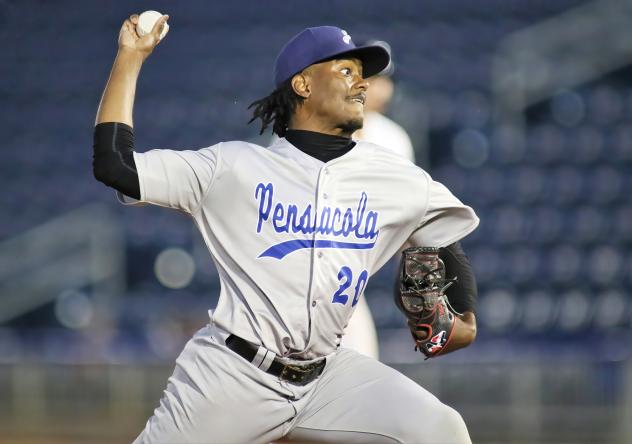 Pensacola Blue Wahoos pitcher George Soriano