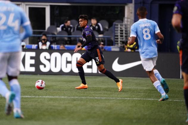 Seattle Sounders FC defender Xavier Arreaga