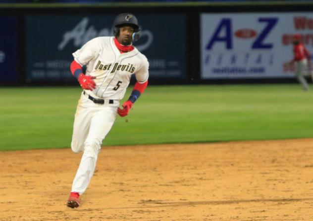 Tri-City Dust Devils infielder Osmy Gregorio