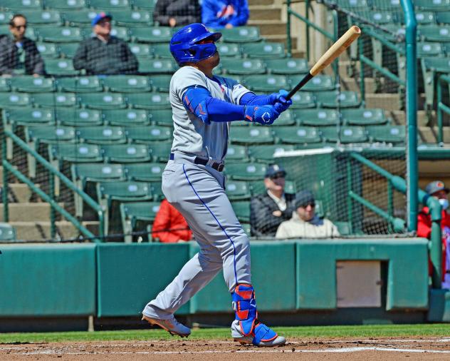 Nick Plummer hit a go-ahead two-run home run and had three RBIs for the Syracuse Mets