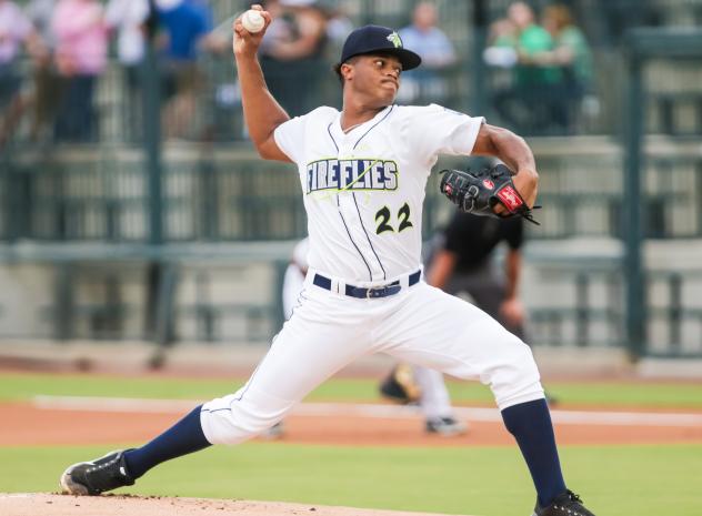 Columbia Fireflies pitcher Wander Arias