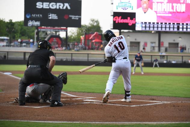 Quincy Hamilton of the Fayetteville Woodpeckers