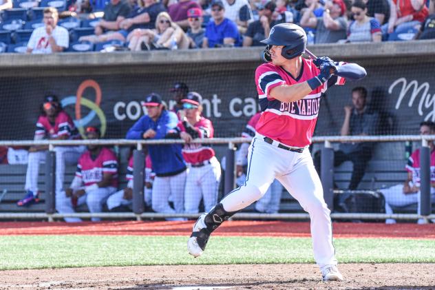 Troy Johnston of the Pensacola Blue Wahoos