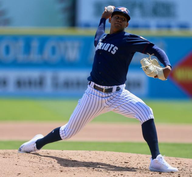 Somerset Patriots pitcher Jhony Brito