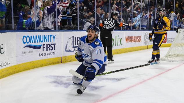 Jacksonville Icemen forward Ben Hawerchuk