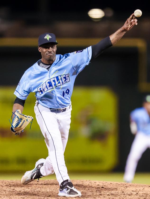 Columbia Fireflies pitcher Marlin Willis