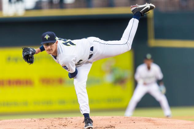 Columbia Fireflies pitcher Noah Cameron