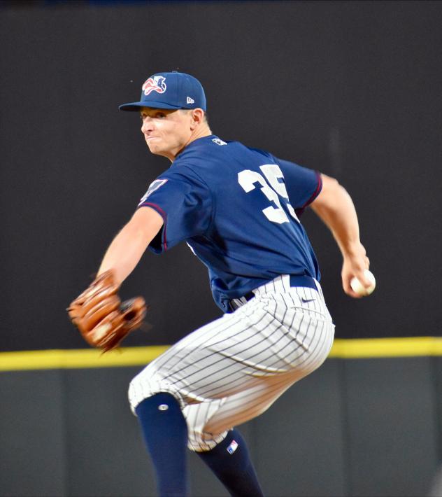 Somerset Patriots pitcher Sean Boyle