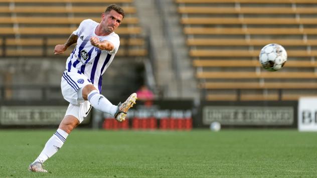 Louisville City FC midfielder Niall McCabe