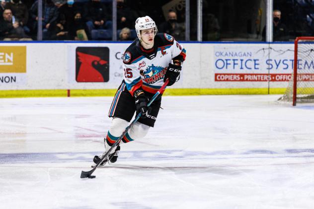 Kelowna Rockets captain Tyson Feist