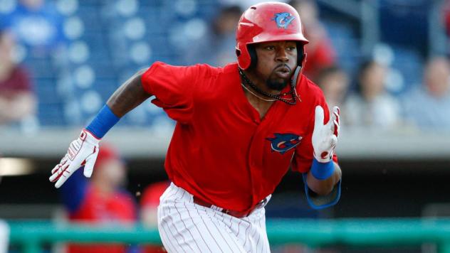 Clearwater Threshers infielder Kendall Simmons