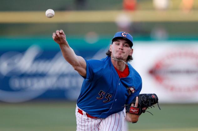 Clearwater Threshers pitcher Tommy McCollum