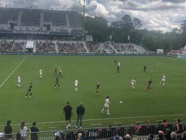 North Carolina Courage battle the Washington Spirit in the NWSL Challenge Cup Championship