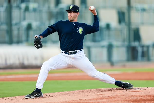 Columbia Fireflies pitcher Noah Cameron