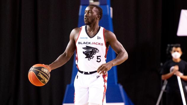 Guard Munis Tutu with the Ottawa Blackjacks