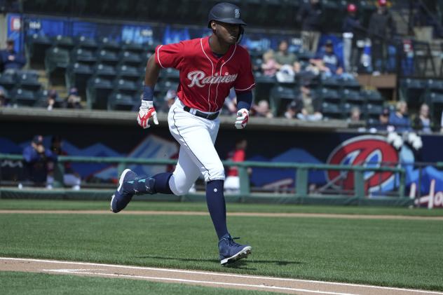 Kyle Lewis of the Tacoma Rainiers