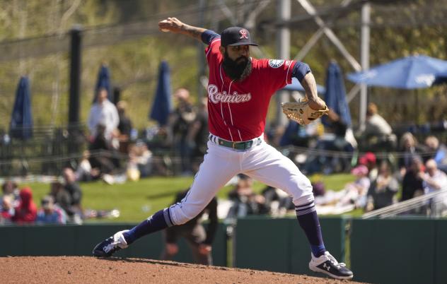 Tacoma Rainiers pitcher Sergio Romo