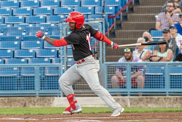 Ottawa Titans outfielder Rodrigo Orozco