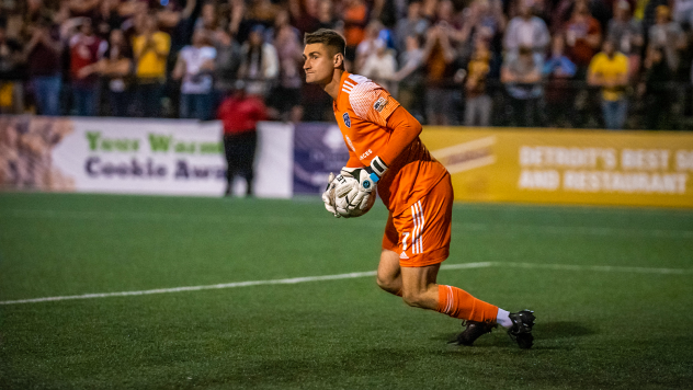 Louisville City FC goalkeeper Kyle Morton