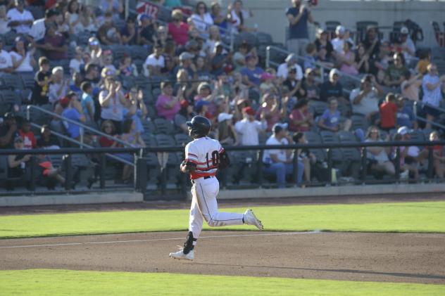 Quincy Hamilton of the Fayetteville Woodpeckers