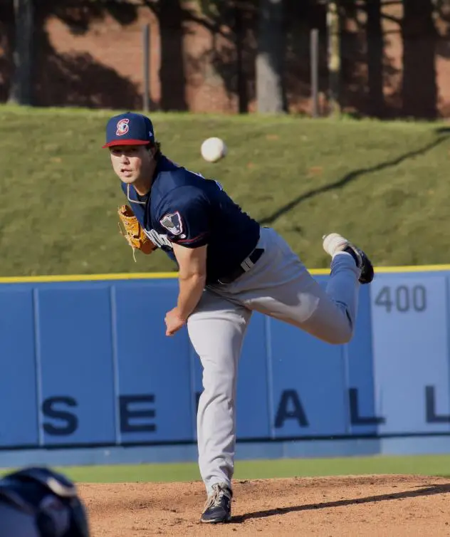 Somerset Patriots pitcher Ken Waldichuk