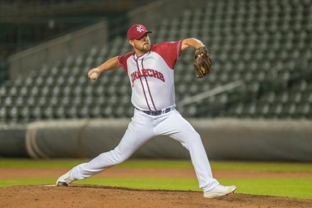 Kansas City Monarchs pitcher Jameson MCGrane