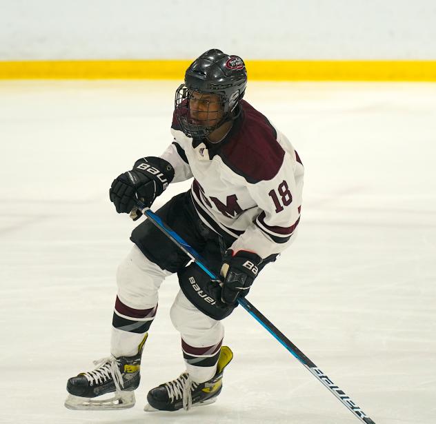 Forward Aaron Obobaifo with Shattuck St. Mary's 14U AAA team