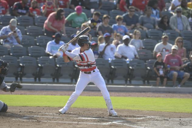 Leosdany Molina of the Fayetteville Woodpeckers