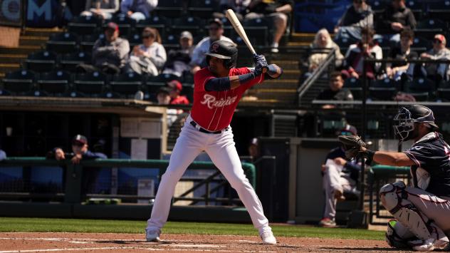 Erick Mejia of the Tacoma Rainiers